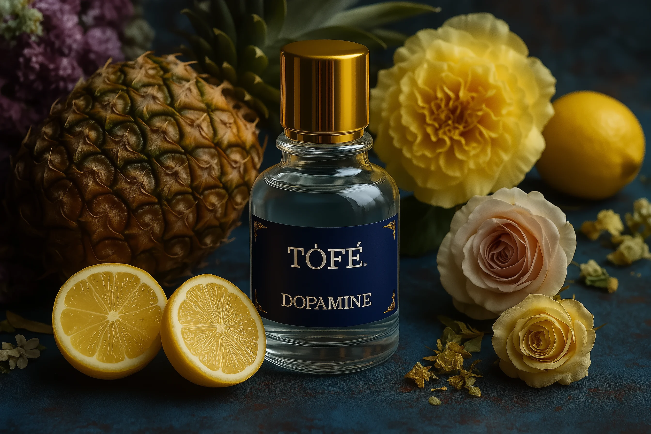 TOFÉ master perfumer evaluating a new scent creation.